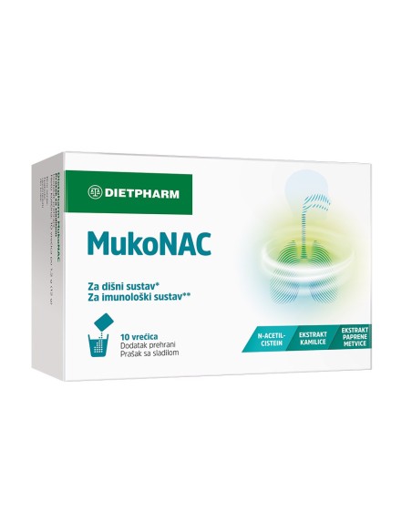 Dietpharm MukoNAC prašak, dodatak prehrani