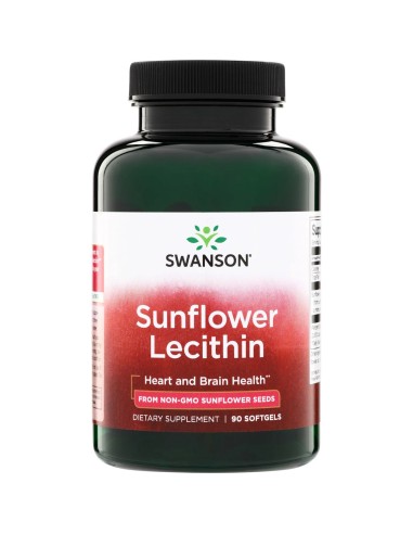 Swanson Suncoketov Lecitin kapsule, dodatak prehrani