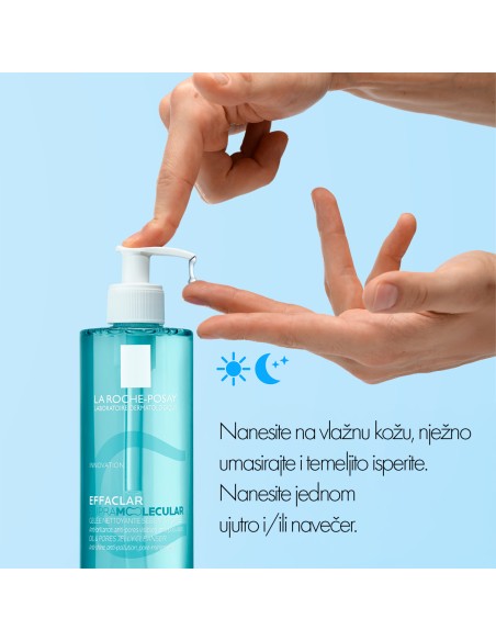 La Roche-Posay Effaclar Supramolecular gel za čišćenje lica 400 ml