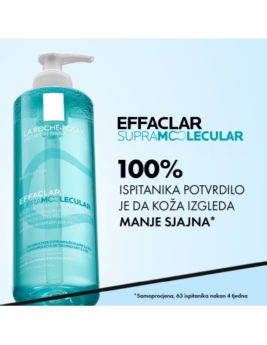 La Roche-Posay Effaclar Supramolecular gel za čišćenje lica 400 ml