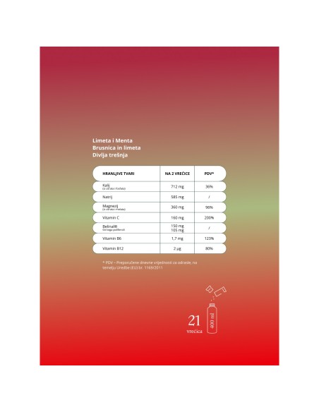 Equa Recharge Tonic Mix Pack, dodatak prehrani