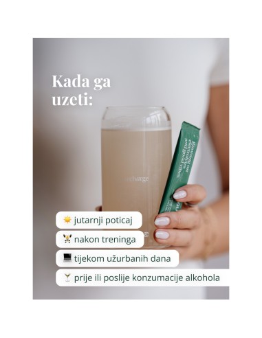 Equa Recharge Tonic limeta i menta, dodatak prehrani