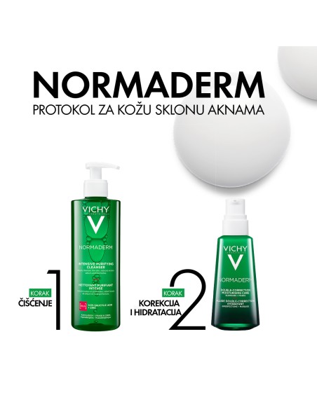 Vichy Normaderm Phytosolution Gel za dubinsko čišćenje masne kože sklone aknama