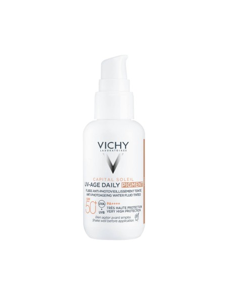 Vichy Capital Soleil UV-age daily tonirani vodeni fluid protiv znakova fotostarenja SPF50+