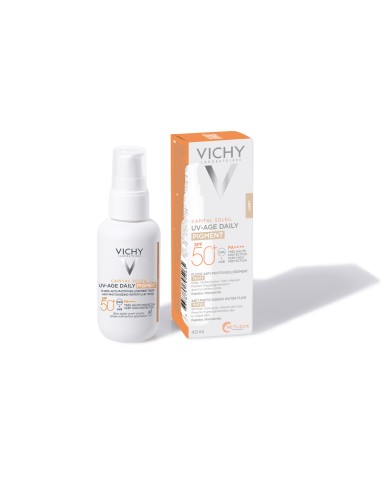 Vichy Capital Soleil UV-age daily tonirani vodeni fluid protiv znakova fotostarenja SPF50+