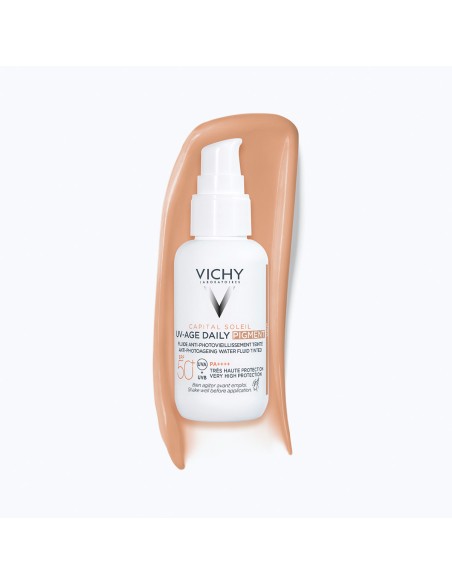 Vichy Capital Soleil UV-age daily tonirani vodeni fluid protiv znakova fotostarenja SPF50+