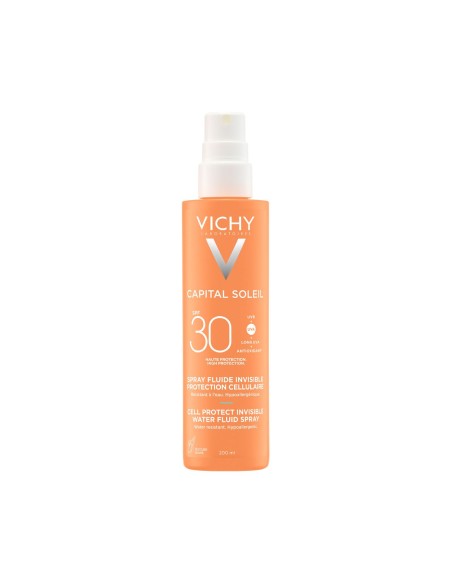Vichy Capital Soleil Vodeni fluid u spreju za zaštitu stanica kože SPF30