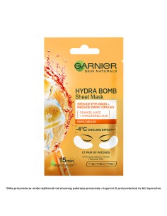 Garnier Skin Naturals Eye Tissue maska za oči protiv tamnih krugova