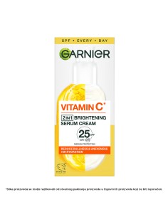 Garnier Vitamin C* 2U1 Serum-krema za blistavu kožu SPF25