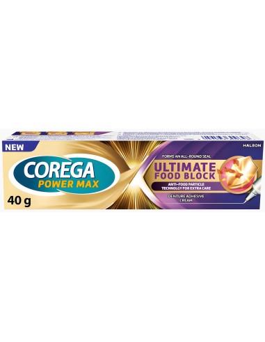 Corega Ultimate Food Block krema za pričvrščivanje zubne proteze