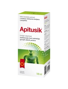 Apipharma Apitusik medni tekući dodatak prehrani, dodatak prehrani