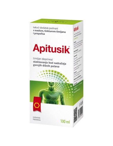 Apipharma Apitusik medni tekući dodatak prehrani, dodatak prehrani