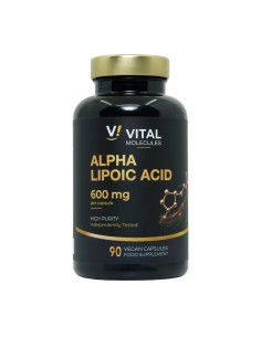 Vital Molecules Alfa lipoična kiselina kapsule, dodatak prehrani