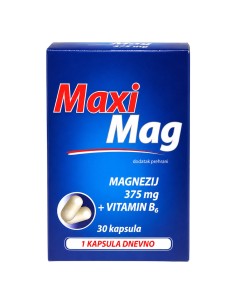MaxiMag kapsule, dodatak prehrani