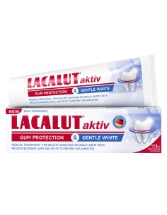Lacalut aktiv gum protection & gentle white zubna pasta