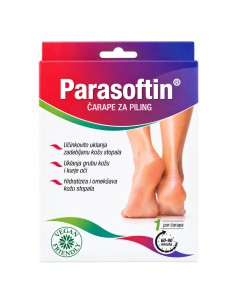 Parasoftin čarape za piling stopala