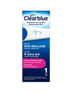 ClearBlue test za trudnoću Rani