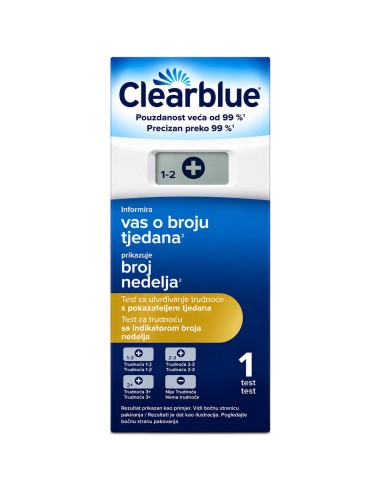 ClearBlue Digitalni test za trudnoću s pokazivačem začeča