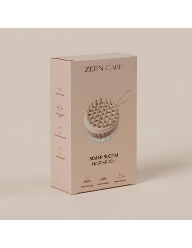 Zeen Care Četka za šamponiranje vlasišta dvostrana Scalp Bloom, silikon