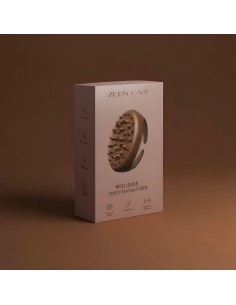 Zeen Care Masažer za tijelo ručni Roll Ease, 360° glave, silikon