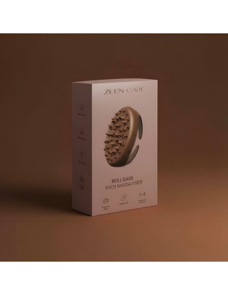 Zeen Care Masažer za tijelo ručni Roll Ease, 360° glave, silikon
