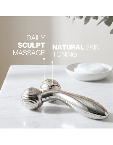 Zeen Care Masažer za lice i tijelo 360° za oblikovanje kontura Body Sculpt, ABS/silikon