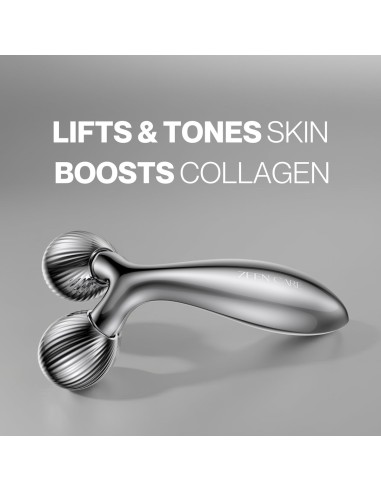 Zeen Care Masažer za lice i tijelo 360° za oblikovanje kontura Body Sculpt, ABS/silikon