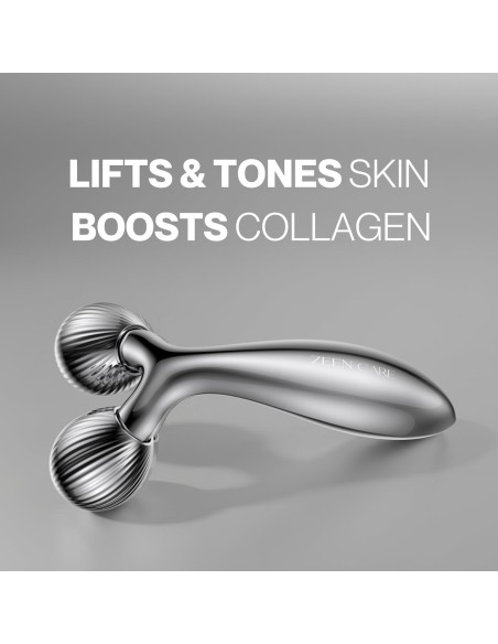 Zeen Care Masažer za lice i tijelo 360° za oblikovanje kontura Body Sculpt, ABS/silikon