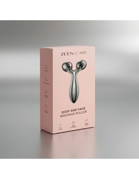 Zeen Care Masažer za lice i tijelo 360° za oblikovanje kontura Body Sculpt, ABS/silikon