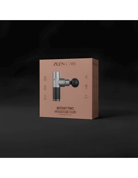 Zeen Care Pištolj za masažu Boost Pro JM05, 4 nastavaka, tihi brushless motor
