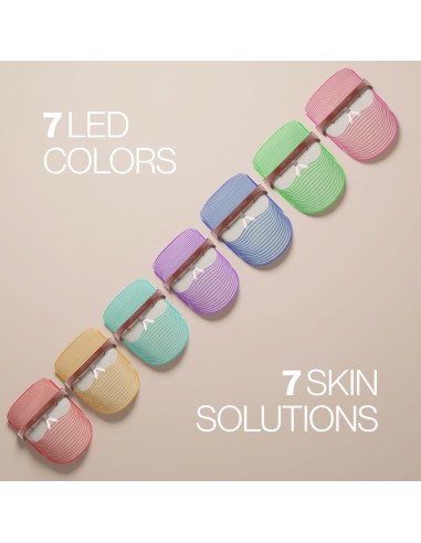 Zeen Care LED maska za lice Luma Skin 7, 7 boja svjetlosne terapije