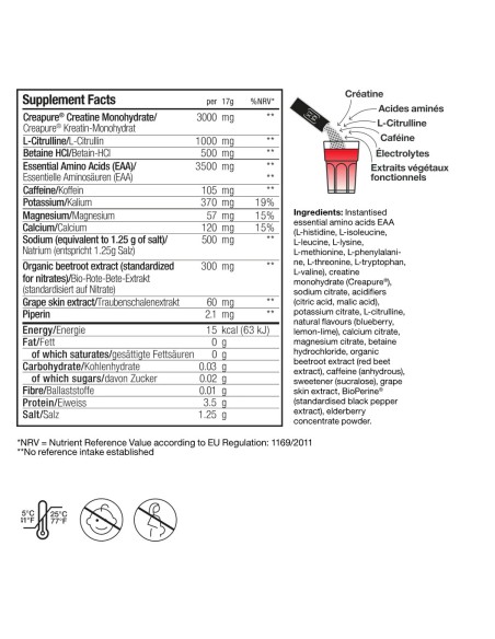 KA-EX PWD Creatine EAA+ Booster, dodatak prehrani