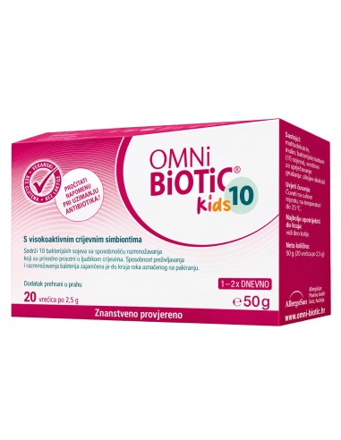 Omni Biotic 10 Kids vrećice, dodatak prehrani
