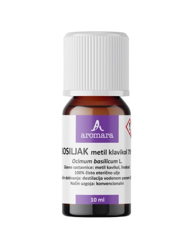 Aromara Bosiljak metil kavikol eterično ulje