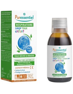 Puressentiel Respiratory dječji sirup protiv kašlja, dodatak prehrani 1+1 Promo pakiranje 2