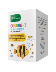 Pip Farmakol Omega-3 meke kapsule, dodatak prehrani