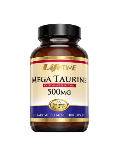 LifeTime Mega Taurin 500mg kapsule, dodatak prehrani