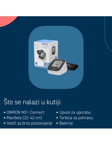 Omron M2+ Connect tlakomjer za nadlakticu