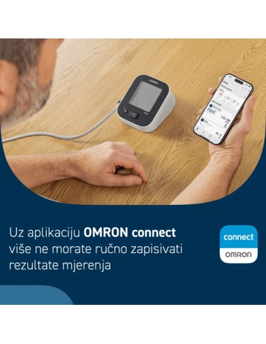Omron M2+ Connect tlakomjer za nadlakticu sa adapterom