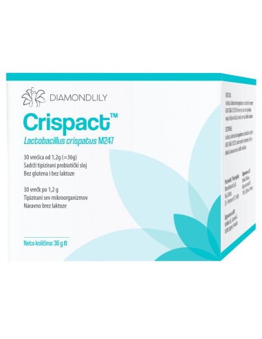 Diamondlily Crispact Lactobacillus crispatus M247 vrećice, dodatak prehrani