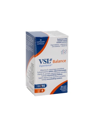 VSL Balance kapsule, dodatak prehrani