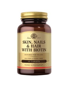 Solgar Skin, Nails & Hair with Biotin tablete, dodatak prehrani 2