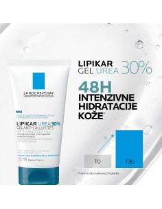 La Roche-Posay Lipikar gel s 30% ureje za ciljanu primjenu na suha i gruba područja kože 2