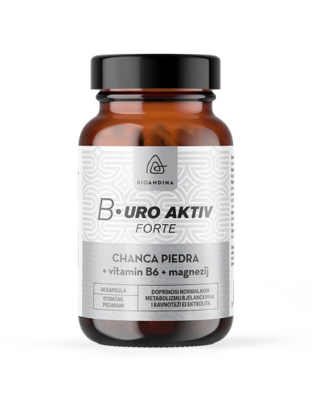 Bioandina B-Uro Aktiv forte kapsule, dodatak prehrani