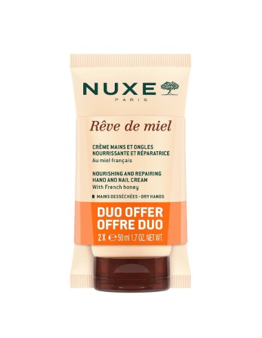 Nuxe Reve de miel Hand Cream 1+1 Promo pakiranje
