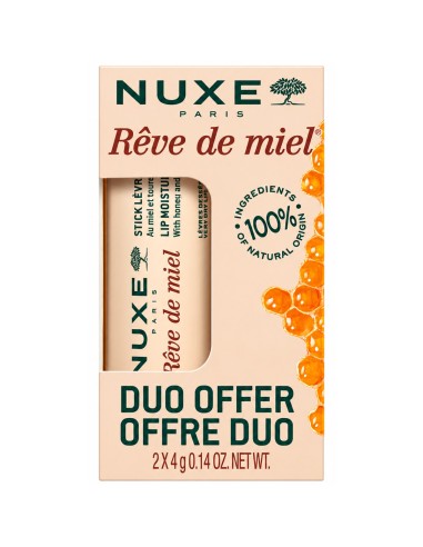 Nuxe Reve de miel Duo Stick 1+1 Promo pakiranje
