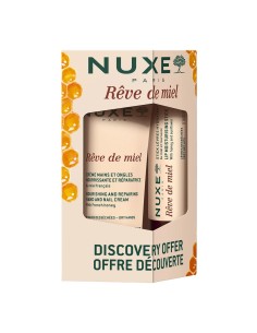 Nuxe Reve de miel Kit Lipstick + Hand Cream Promo pakiranje