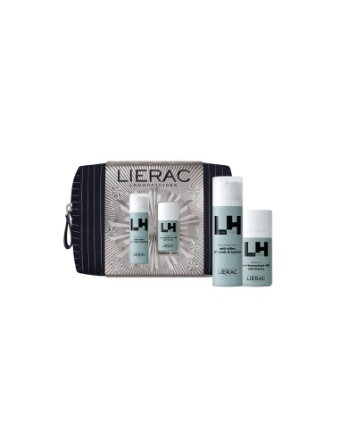 Lierac Set Men Anti age fluid + deo roll on Promo pakiranje