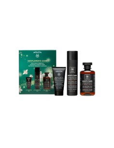 Apivita Božićni Set 2026 za muškarce (after shave balzam, gel za tuširanje, gel za čišćenje lica) Promo pakiranje