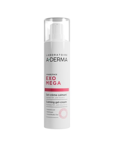 A-derma Exomega umirujuća gel-krema za lice